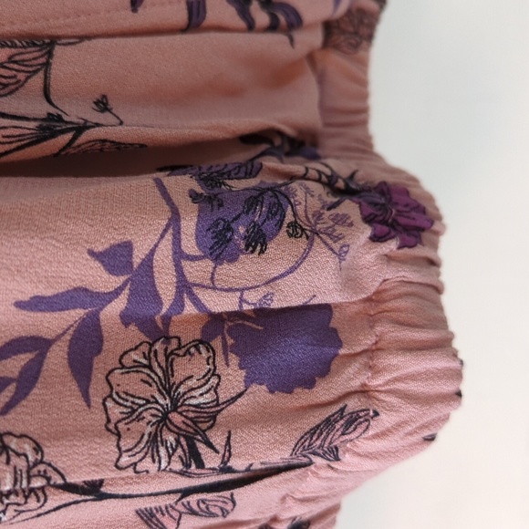 Torrid Chiffon Mock Neck Surplice Blouse - Picture 11 of 16